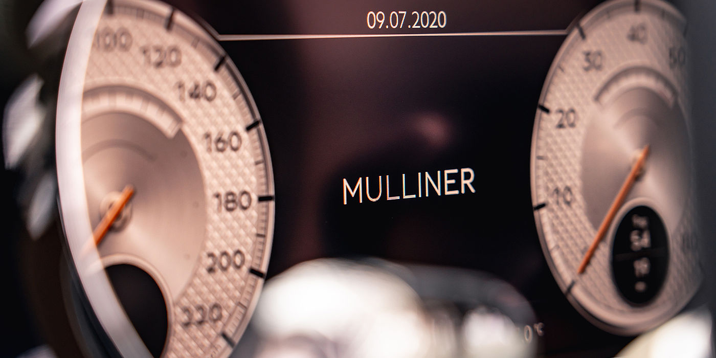 Bentley Maastricht Bentley Continental GT Mulliner coupe Mulliner dial detail